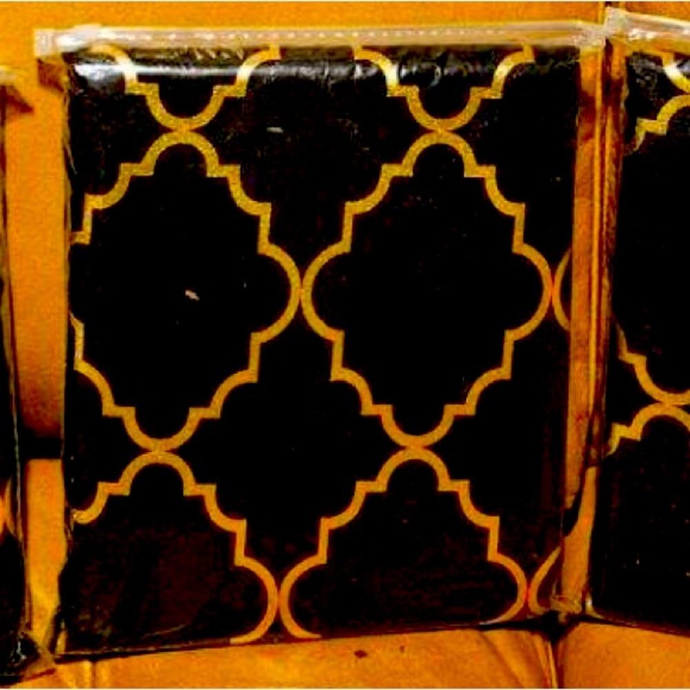 Curtain panels.